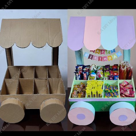 Exterior Christmas, Cardboard Crafts Diy, Cardboard Box Crafts, Candy Cart, Stick Crafts, Candy Cakes, Candy Land Christmas Decorations Diy, Candy Land Christmas Decorations, Candy Land Christmas Decorations Outdoor