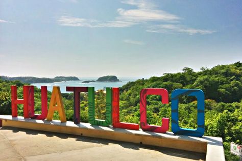 Letras monumentales,Huatulco, Oaxaca Post Prom, Intentional Community, Panama Canal, Good Prayers, Office Signs, Cozumel, Vacation Destinations, Garden Bridge, Park Slide