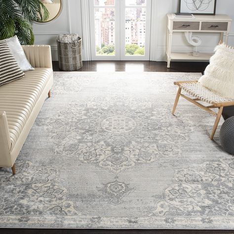 Office Area Rugs, Eclectic Area Rug, Medallion Rug, Floral Area Rugs, Contemporary Classic, Transitional Area Rugs, Transitional Decor, Ivory Rug, Cool Rugs