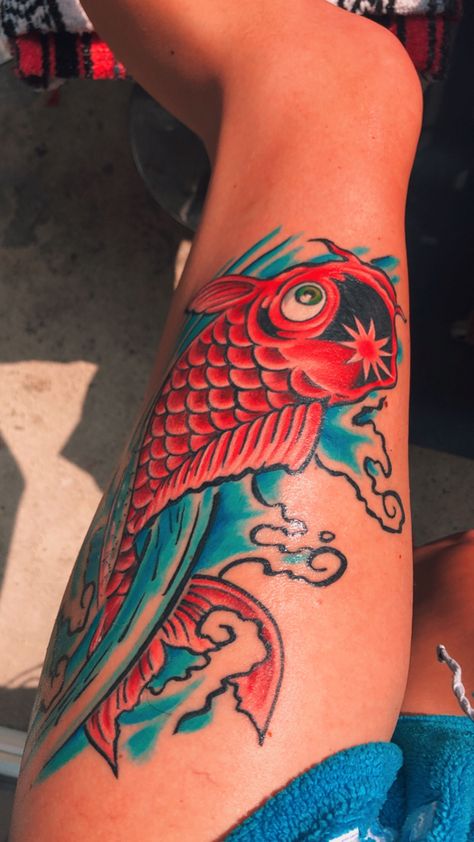 Bad Fish Tattoo Sublime, Badfish Tattoo Sublime, Badfish Tattoo, Badfish Sublime, Sublime Tattoo, Sublime Band, Piercing Inspiration, Fish Tattoo, Red Tattoos