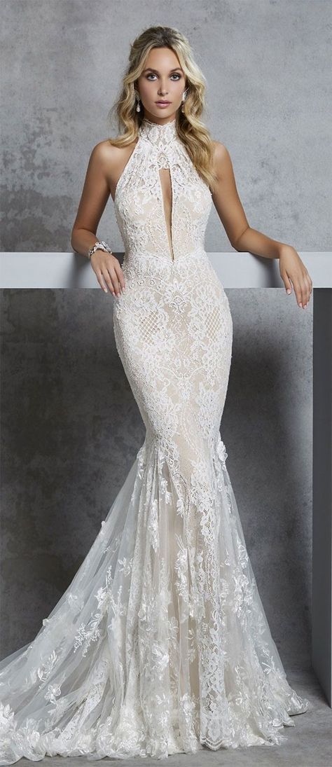 Halter Neck Wedding Dresses, Halterneck Wedding Dress, Halter Neck Wedding Dress, Wedding Dress Halter Neck, Halter Wedding Dress, Europe Wedding, Western Wedding Dresses, Neck Wedding Dress, A Wedding Dress