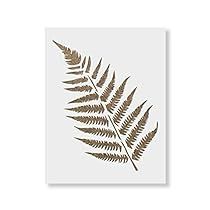 Crown Stencil, Dinosaur Stencil, Leaf Wall Stencil, Laser Cut Stencils, Fern Frond, Leaf Stencil, Wall Borders, Stencil Material, Wall Stencil