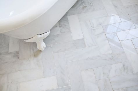 Chevron Marble Floor Bathroom, Light Gray Herringbone Tile Floor, Herringbone Marble Tile Floor, Primary Bathroom Floor Tile, Porcelain Tile Floor Bathroom, Herringbone Tile Floor Bathroom, Herringbone Tile Floor, Herringbone Shower Floor, Marble Tile Bathroom Floor