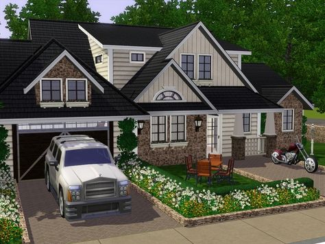 Villa Paris Found in TSR Category 'Sims 3 Residential Lots' Sims 3 Cc Houses, Sims 3 House Download, Sims 3 Starter House, Sims 3 Family House, Sims 3 Lots, Sims 3 Houses Blueprints, The Sims 3 House Ideas, Sims 3 Builds, Sims 3 Furniture Cc