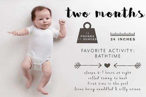 Six Month Old Baby, Baby Captions, 2 Month Old Baby, 2 Month Baby, Baby Milestones Pictures, Maternity Photography Poses Pregnancy Pics, Baby Milestone Photos, 2 Months Old, Monthly Baby Photos