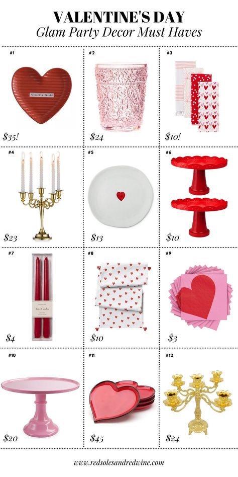 Galentines Party Decor Coquette, Galentines Party Tablescape, Red Home Decor Ideas, Valentine’s Day Theme, Galentine Party Theme, Galentines Party Table Decor, Valentine’s Day Party Activities, Valentine’s Day Event Ideas, Red Party Theme Ideas