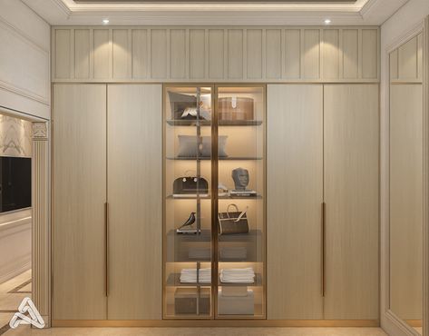 Dressing Room Cabinet Design, Luxury Wardrobe Design, Red Bedroom Design, Neoclassical Interior Design, Wall Wardrobe Design, Wardrobe Design Modern, Closet Built Ins, Bedroom Door Design, Corner Sofa Design