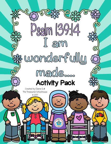 Toddler Bible Crafts, Bible Lapbook, Children Ministry, Bible Object Lessons, Toddler Lessons, I Am Special, Children's Church Crafts, Preschool Bible, Wonderfully Made