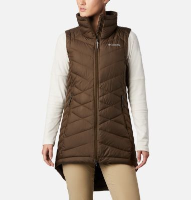 Women's Heavenly Long Vest | Columbia.com Columbia Vest Outfit, Womens Long Vest, Women's Vests, Columbia Vest, Outdoor Vest, Long Vest, Long Vests, Body Warmer, Sportswear Brand