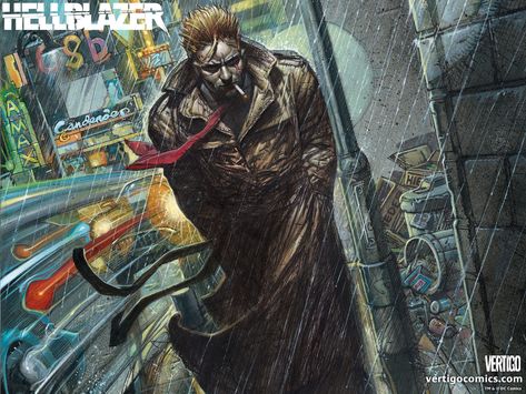 Vertigo Comics - Hellblazer Hellblazer Comic, Morpheus Sandman, Constantine Hellblazer, Simon Bisley, Vertigo Comics, Justice League Dark, John Constantine, Univers Dc, Batman Returns