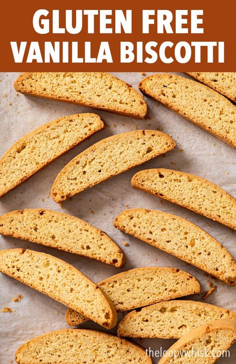 Gluten Free Vegan Biscotti, Gluten Free Biscotti Easy, Biscotti Gluten Free Recipe, Gluten And Dairy Free Biscotti, Naturally Gluten Free Cookies, Gluten Free Dairy Free Biscotti, Gf Biscotti Gluten Free, Gf Biscotti, Best Almond Biscotti Recipe