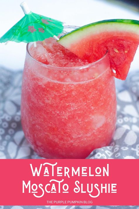 Watermelon Slushie, Alice In Onederland, Fresh Recipe, Watermelon Cocktail, Moscato Wine, Slushie Recipe, Wine Slushie, Rainbow Salad, Mike Deodato