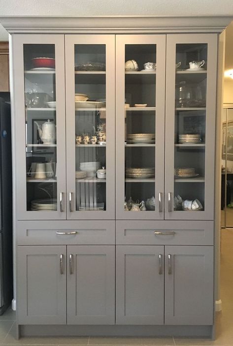 Crockery Unit Design Dining Rooms, Dining Room Glam, Crockery Cabinet Design, Crockery Cabinet, Crockery Unit Design, Crockery Design, Crockery Unit, Modern Cupboard Design, Kabinet Dapur