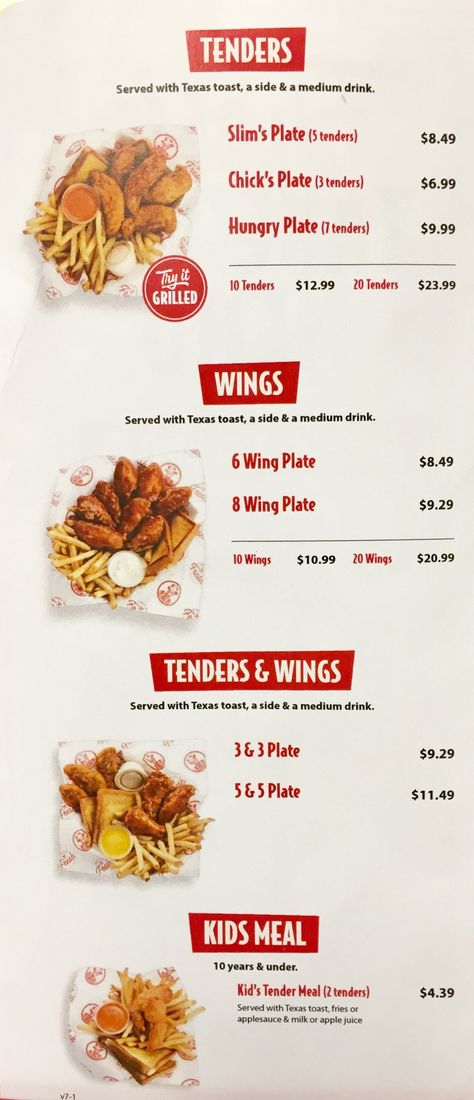 Fried Chicken Menu Ideas, Chicken Menu Ideas, Grilled Wings, Chicken Menu, Texas Toast, Menu Ideas, Fried Chicken, Toast, Restaurant