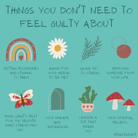 Things To Help You Heal, How To Not Feel Guilty, Guilty Quotes, Wellbeing Journal, Importance Of Mental Health, Mental Health Posters, Feeling Guilty, Self Care Bullet Journal, Self Healing Quotes