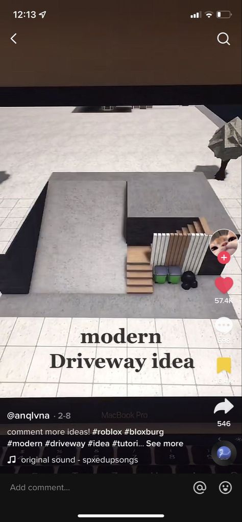 Bloxburg Love Island Layout, Bloxburg House Driveway, Blockburg House Ideas Layouts, Bloxburg Resin Table, Alaska Violet Bloxburg House, Bloxburg 2x2 Bathroom, Bloxburg House Designs Exterior, Bloxburg Buisness Idea, Driveway Ideas Bloxburg