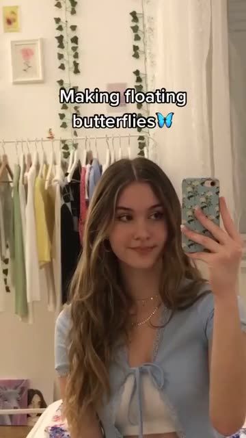 leylatavas2 | Spotlight on Snapchat Floating Butterflies, Zimmer Diy, Crafts To Do When Your Bored, Trening Sztuk Walki, Diy Room Decor Videos, Easy Room Decor, Diy Crafts Love, Diy Room Decor For Teens, Easy Diy Room Decor