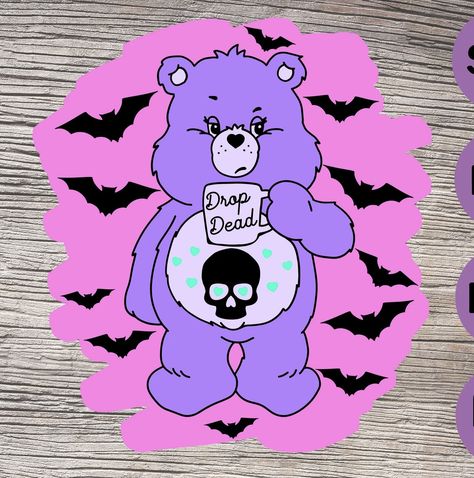 Scare Bears, Nightmare Before Christmas Backpack, Bear Halloween, Halloween Wallpaper Backgrounds, Bear Costume, Bear Pictures, Funny Cartoon Quotes, Card Sayings, Cartoon Quotes