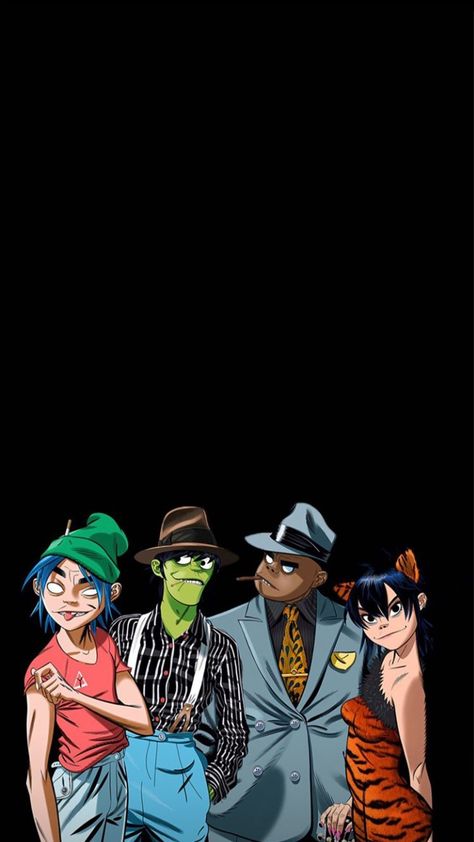 Gorillaz Art Style, Monkey Wallpaper, Gorillaz Art, Jellyfish Art, Sound Machine, Man Wallpaper, Phone Wallpaper Patterns, Cool Wallpapers Cartoon, Cool Wallpapers Art