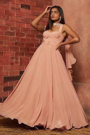 Corset Anarkali with Dupatta Corset Anarkali, Lehenga For Girls, Ruffle Dupatta, Pakistani Lehenga, Floor Length Anarkali, Pink Anarkali, Haldi Outfit, Net Blouses, Anarkali Gown