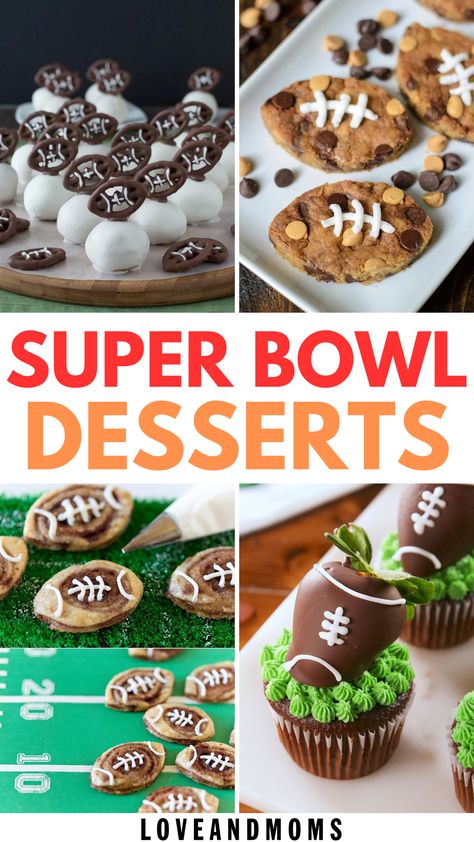 Game day approaches! Get after these DELISH AF Super Bowl desserts this year to celebrate. Game on girl! super bowl party food-super bowl food-super bowl party-football party food-football party foods-super bowl party ideas-super bowl party-super bowl- super bowl party food ideas-easy football party food- Game day food- super bowl dessert ideas-football desserts Super Bowl Cupcakes Ideas, Superbowl Sunday Desserts, Dessert Ideas For Super Bowl Party, Superbowl Party Sweets, Sweet Superbowl Treats, Gluten Free Super Bowl Dessert, Deserts For Superbowl, Super Bowl Sweets Desserts, Best Superbowl Desserts