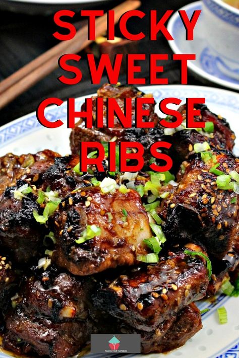 Chinese Boneless Pork Ribs Recipe, Chinese Spare Ribs Recipe Ovens, Chinese Sticky Ribs, Korean Sticky Ribs, Chinese Boneless Spare Ribs Recipe, Chinese Ribs Recipe, Chinese Spare Ribs Recipe, Chinese Boneless Spare Ribs, Sticky Asian Ribs