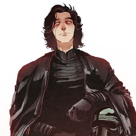 Kylo Ren Fanart, Kylo Ren Fan Art, Welcome To The Dark Side, Ren Star Wars, Kylo Ren And Rey, Knights Of Ren, Ben Solo, Star Wars Kylo Ren, Film Anime