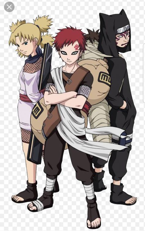 The Sand Siblings, Sand Siblings, Naruto Teams, Naruto Gaara, Naruto Shippuden Sasuke, Naruto Uzumaki Shippuden, Naruto Kakashi, Naruto Pictures, Naruto Series