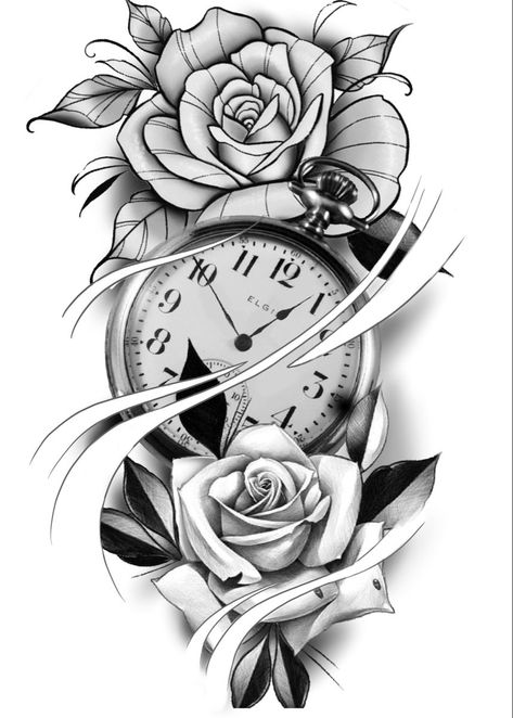 225+ Clock Tattoos Ideas and Designs (2023) - TattoosBoyGirl