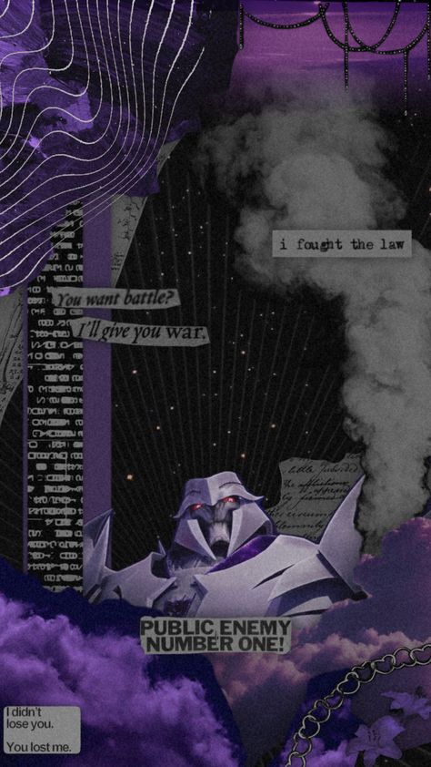 purple is also my favourite colour #aesthetic #aestheticcollage #fyp #collageart #vintage #vintageaesthetic #megatron #transformers #tfp Decepticon Logo, Colour Aesthetic, Transformers Megatron, Red And Black Wallpaper, Transformers Decepticons, Transformers Funny, Transformers 3, Transformers Prime, Transformers Art