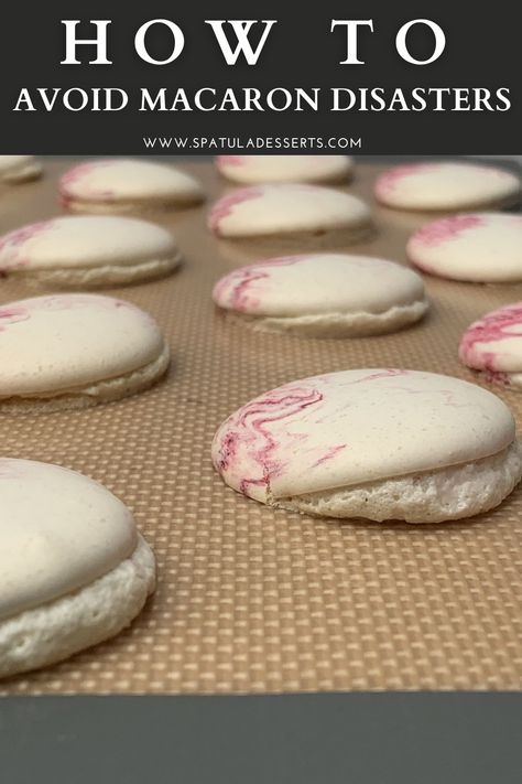 Maccarone Recipes, Macaron Tutorial, Macaron Troubleshooting, Macaroons Flavors, French Macaron Recipe, French Macaroon Recipes, Make Macarons, French Pastries Recipes, Vegan Macarons