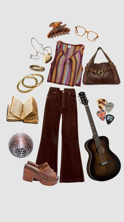 Basic Hippie Outfits, Outfit Inso, 2000s Clothes, Funky Outfits, Emo Outfits, Penny Lane, Swaggy Outfits, Hippie Outfits, Inspired Outfits