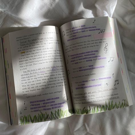 The Hunger Games Book Annotations, Hunger Games Annotation, Annotation Ideas, Hunger Games Book, Districts Of Panem, Books Recs, Annotating Books, Annotated Books, The Hunger Games Book