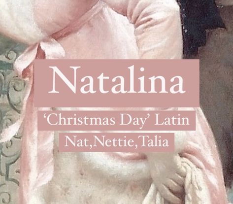 Baby girl name Natalina. Princess girl names. Italian Names And Meanings, Natalie Name, Italian Names, Names For Ocs, Persian Names, Mystical Names, Middle Names For Girls, Oc Name, Oc Names