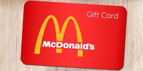 Free Mcdonalds, Mcdonalds Gift Card, Free Gift Card Generator, Target Gift Cards, Paypal Gift Card, Amazon Gift Card Free, Card Balance, Drive Thru, Gift Card Generator