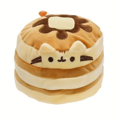 Pancake Cat Plush Cute 5 5 Inch Hamburger Size Soft Kitten Plush Kawaii Cute Cartoon Anime Character Stuffed Pillow Cushion Doll Birthday Gift For Kids Room Decor | Check Out Today's Deals Now | Temu Pancake Cat, Pusheen Plush, Pusheen The Cat, Chat Halloween, Cute Squishies, Pancake Stack, Pusheen Cat, Cute Plushies, Kawaii Plush