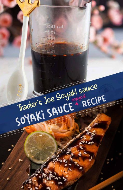 Soyaki Recipe, Soyaki Sauce, Sauce For Rice, Asian Sauce, Sandwich Spread, Asian Foods, Box Lunch, Teriyaki Sauce, Work Lunch