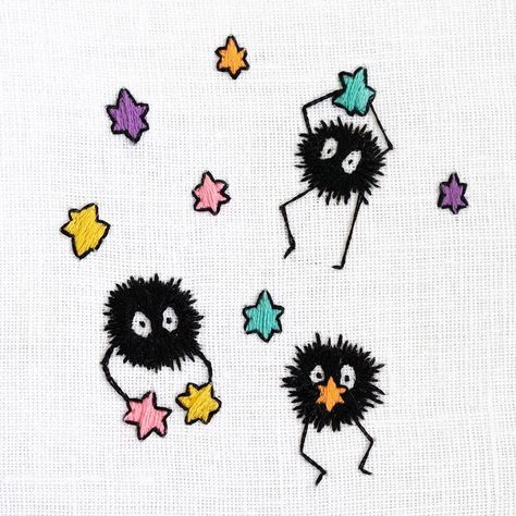 Lady Scrib Stitches (@lady_scrib) • Instagram photos and videos Soot Sprite, Soot Sprites, Art Reference, Snoopy, Embroidery, Sewing, Instagram Photos, Photo And Video, Instagram Photo