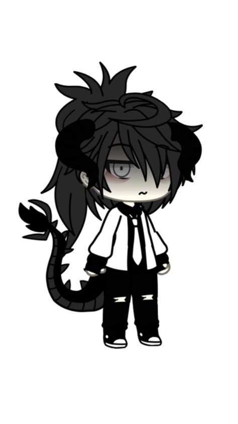 #gachaoc #freetouse #freegachaoc #male use his name! His name is vinn has black hair! He’s male! Free to use! Free Gacha Oc, Gacha Oc, Black Hair, Hair, Black