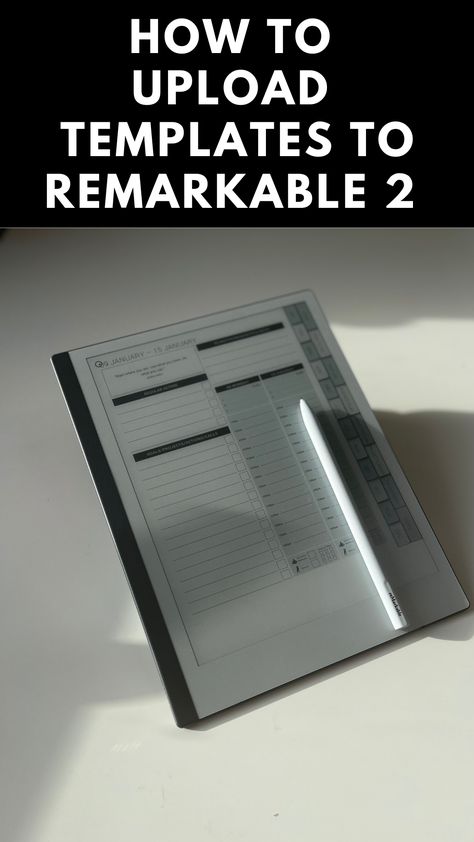 This article gives you Step by step instructions on how to upload Planner templates to Remarkable 2 Free Remarkable 2 Templates, Work Hack, Remarkable 2, Writing Area, 2024 Planner, Study Korean, Work Productivity, Planner Obsessed, Free Planner