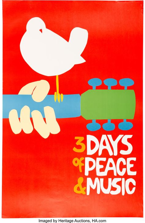 Poster Konser, Woodstock Concert, Woodstock Poster, Rock Poster Design, Ww2 Propaganda Posters, Vintage Concert Posters, Woodstock Festival, Music Festival Poster, Steamboat Willie