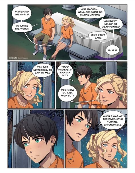 Percy Jackson Comics Percabeth, Percabeth Comics, Pjo Comics, Happy Birthday Percy, Pjo Art, Crush Series, Pjo Fanart, Percy Jackson Comics, The Last Olympian