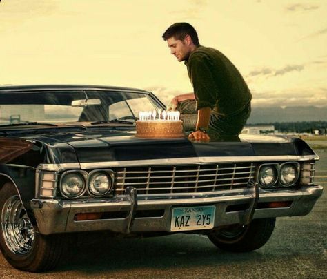 Dean, Jensen Ackles, Suoernatursl, Baby, '67 Chevy Impala, KAZ 2Y5 Chevrolet Impala 1967, Impala 1967, 67 Impala, Supernatural Baby, 1967 Chevy Impala, 1967 Chevrolet Impala, John Winchester, Supernatural Jensen, Happy Birthday Baby