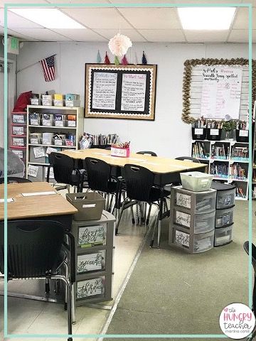 Classroom Table Organization, Classroom Table Arrangement, Pe Classroom, Classroom Decoration Ideas, Facs Classroom, Secondary Ela Classroom, Classroom Library Organization, Classroom Wishlist, Celebration Decorations