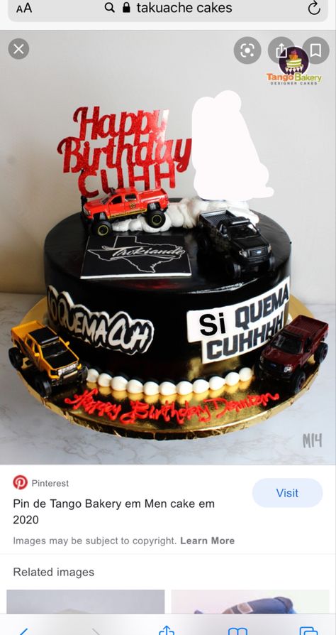 No Quema Cuh Birthday Ideas, Trokiando Cuh Party Ideas, Takuache Cakes, 1rst Birthday, Bday Themes, 15 Birthday, Truck Birthday, Boyfriend Crafts, Garden Party Birthday