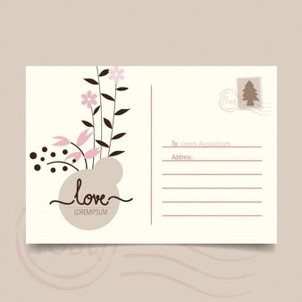 Delivery Card Design, Address Card Design, Post Card Design, Postcards Design, Clean Business Card Design, Gift Card Design, Valentine Postcards, Thank You Card Design, Packaging Ideas Business