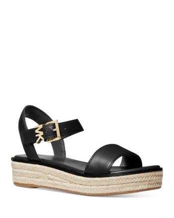 White Luggage, Michael Kors Sandals, Espadrilles Platform, White Shoes Women, Espadrille Sandals, Designer Sandals, Sandals Black, White Shoes, Sandal Espadrille