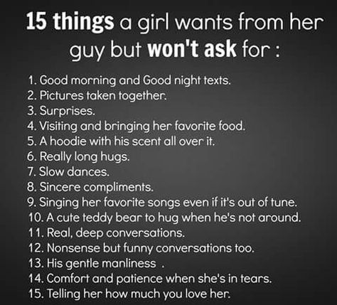 15 Things... {Facebook} Future Boyfriend Quotes, Funny Conversations, True Relationship, What A Girl Wants, Girlfriend Goals, Slow Dance, Boyfriend Quotes, Good Morning Good Night, Dating Memes