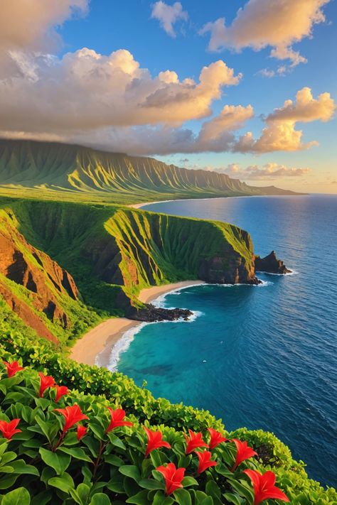 &#8220;Ultimate Guide to a Romantic Honeymoon in Molokai 🌺&#8221; Fiji Honeymoon, Honeymoon Activities, Romantic Activities, Tropical Honeymoon, Portugal Beach, Romantic Honeymoon Destinations, Best Honeymoon Destinations, Dream Honeymoon, Honeymoon Spots