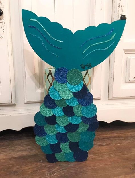 Fish Valentine Box Ideas, Mermaid Valentine Box Ideas, Little Mermaid Valentines Boxes, Mermaid Valentines Boxes Diy, Ariel Valentines Boxes, Valentines Box Ideas For Girls Diy, Mermaid Tail Valentines Boxes, Valentines Boxes For Kids School Diy, Girl Valentine Box Ideas For School